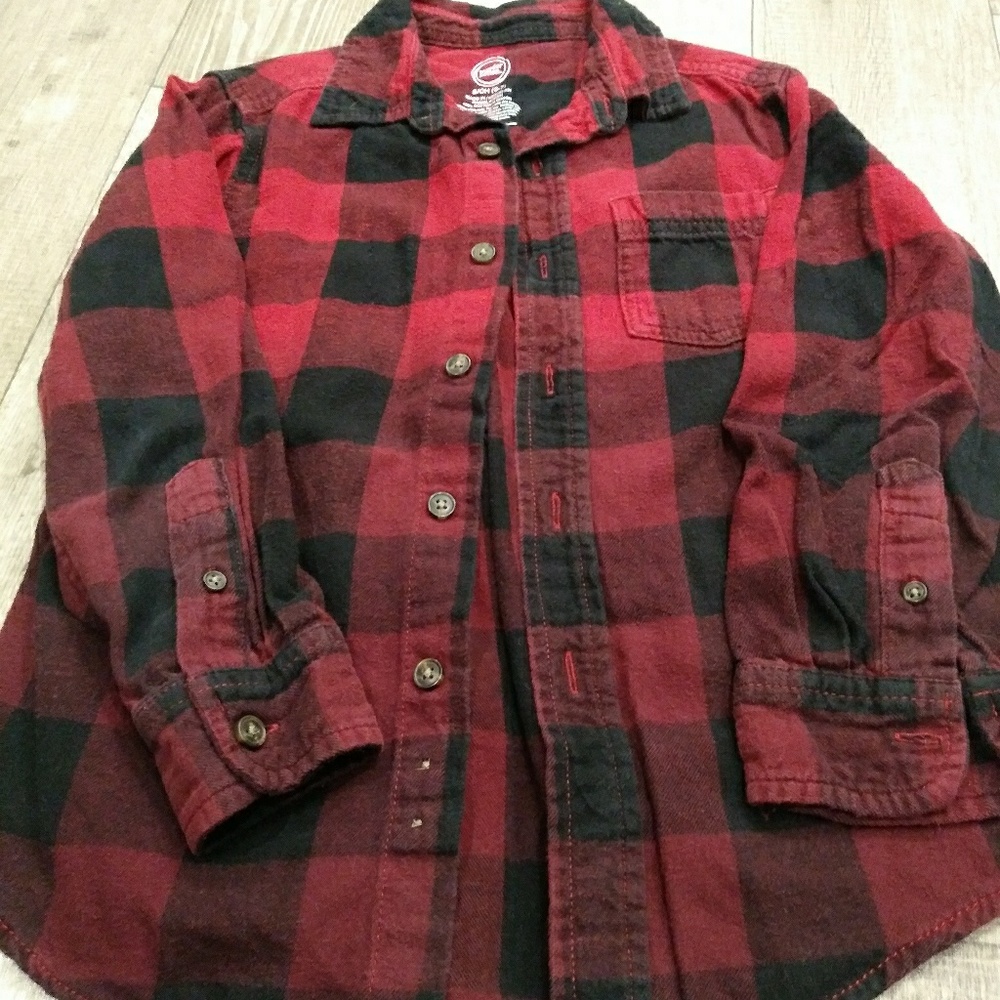 Boys Ombre Flannel